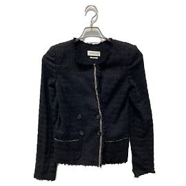 ****ISABEL MARANT ETOILE Schwarze Tweedjacke Schwarz