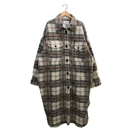 ****ISABEL MARANT ETOILE Check Pattern Wool Coats Multiple colors