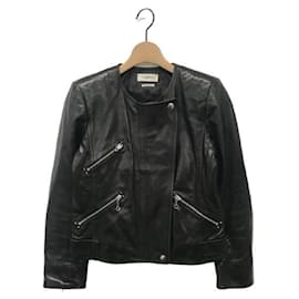 Isabel Marant Etoile-****ISABEL MARANT ETOILE Black Leather Jacket-Black