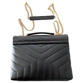 Yves Saint Laurent-Loulou small-Black