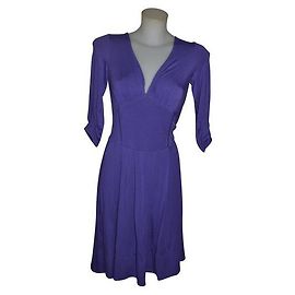 Twin Set Robe violette Violet foncé