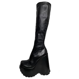 Versace Boots Black