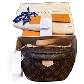 Louis Vuitton-Louis Vuitton Monogram Bum bag Sac à bandoulière-Marron