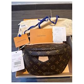 Louis Vuitton-Louis Vuitton Monogram Bum bag Shoulder Crossbody bag-Brown