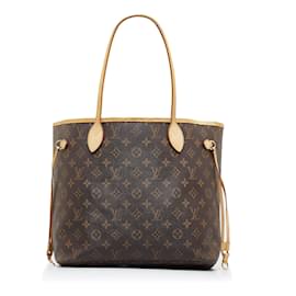 Louis Vuitton-Louis Vuitton Brown Monogram Neverfull MM-Brown