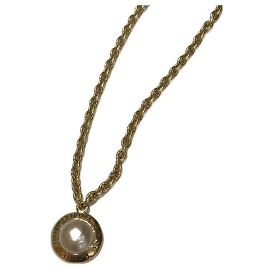 Chanel Halskette gold Golden