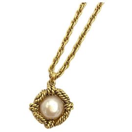 ***Collana di perle CHANEL D'oro