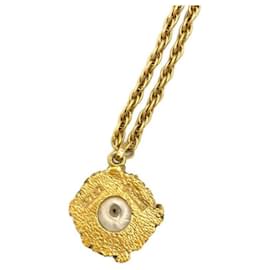 Chanel-***CHANEL  pearl design necklace-Golden