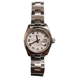Rolex-Datejust Oyster Perpetual 26MM 179174-Argento