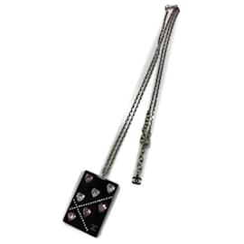 ***Collier strass CHANEL Noir