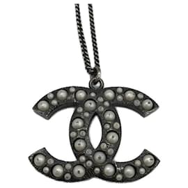 Chanel-***CHANEL  coco mark necklace-Other