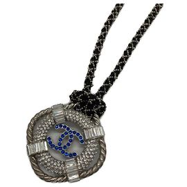 ***CHANEL  circle coco mark necklace Other