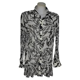 Escada camicia Nero Bianco