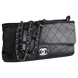Chanel-Limited edition Flap bag with card, dustbag-Black
