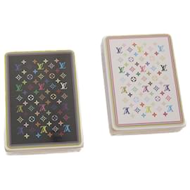 Louis Vuitton-LOUIS VUITTON Playing Cards Multicolor LV Auth 45798a-Multiple colors