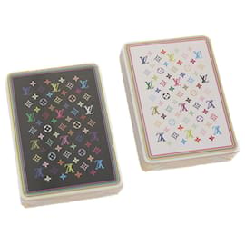 Louis Vuitton-LOUIS VUITTON Playing Cards Multicolor LV Auth 45756a-Multiple colors