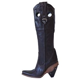 Christian Dior botas Castaño