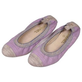 Chanel Lizard Ballet Flats Multiple colors