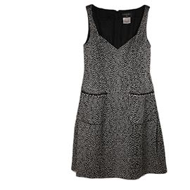 Robe Chanel en mélange de laine multicolore Multicolore
