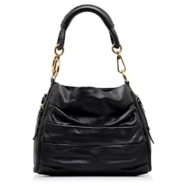 Dior-Dior Black Libertine Hobo Bag-Black
