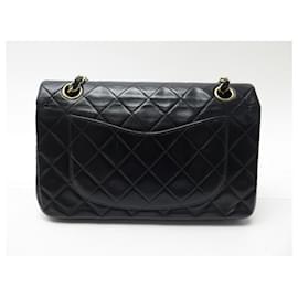 Chanel-VINTAGE CHANEL TIMELESS CLASSIC PM BANDOULIERE HAND BAG-Black