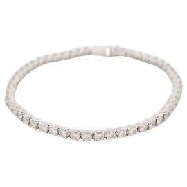 BRACCIALE MAUBOUSSIN SEI IL MIO FIUME D'AMORE ORO DIAMANTI 4.2FIUME CT Argento