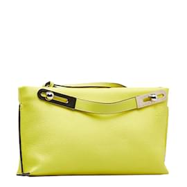 Loewe-Loewe Small Missy Bag Sac à bandoulière en cuir en bon état-Vert