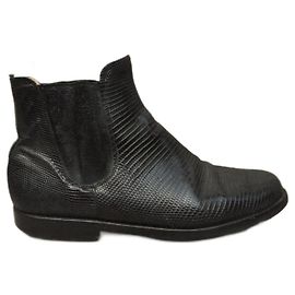 vintage Sartore ankle boots p 40,5 Black