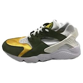 Autre Marque-****NIKE × STUSSY Sneakers-White,Green