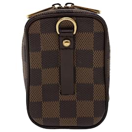 Louis Vuitton-LOUIS VUITTON Damier Ebene Etui Okapi PM Pouch N61738 LV Auth 45636-Other