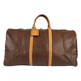 Sac de voyage imprimé Etro Paisley Marron