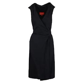 Vivienne Westwood-Vivienne Westwood Red Label Wrap Dress-Black