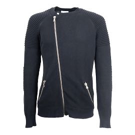 Autre Marque Jersey de punto con cremallera de Pull Story Negro