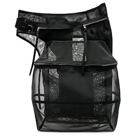 Rick Owens-Bolsa lateral tipo cargo con forro unisex y etiquetas-Negro