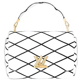 Louis Vuitton LV GO-14 Bolsa MM nova Branco