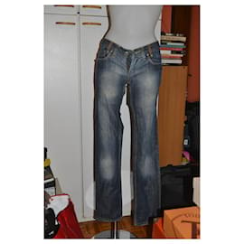 Dsquared2-jeans slim-Bleu foncé
