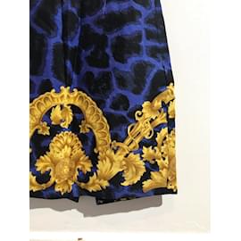Gianni Versace-GIANNI VERSACE  Skirts T.IT 38 WOOL-Blue