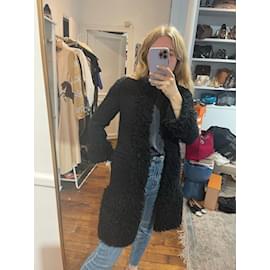 Dolce & Gabbana-DOLCE & GABBANA Coats T.IT 38 Polyester-Black