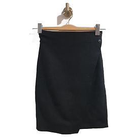Saias VERSACE T.Internacional XXS Lã Preto