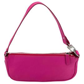 By Far-Rachel Leather Pink Bag-Pink