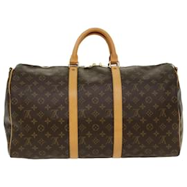 Louis Vuitton-Louis Vuitton Keepall Bandouliere 50-Brown