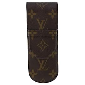 Louis Vuitton-Louis Vuitton Etui à lunettes-Marron