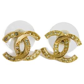 Chanel-Earrings-Golden