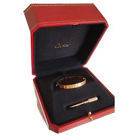 Pulseira Cartier-LOVE 15 Rosa ouro Rosa
