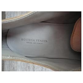 Bottega Veneta-Bottega Venetta p derbies 44,5 new slightly discolored-Beige