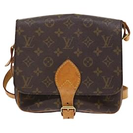 Louis Vuitton-LOUIS VUITTON Monogram Cartouchiere MM Shoulder Bag M51253 LV Auth rd5369-Monogram