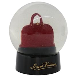 Louis Vuitton-LOUIS VUITTON Snow Globe Alma Glass Solo VIP Trasparente LV Auth 45199-Altro