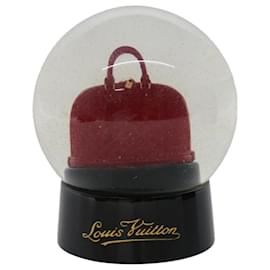 Louis Vuitton-LOUIS VUITTON Snow Globe Alma Glass Solo VIP Trasparente LV Auth 45199-Altro
