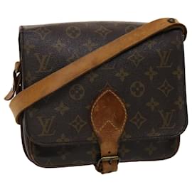 Louis Vuitton-LOUIS VUITTON Monogram Cartouchiere MM Shoulder Bag M51253 LV Auth tb723-Other