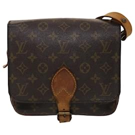 Louis Vuitton-LOUIS VUITTON Monogram Cartouchiere MM Shoulder Bag M51253 LV Auth tb723-Other